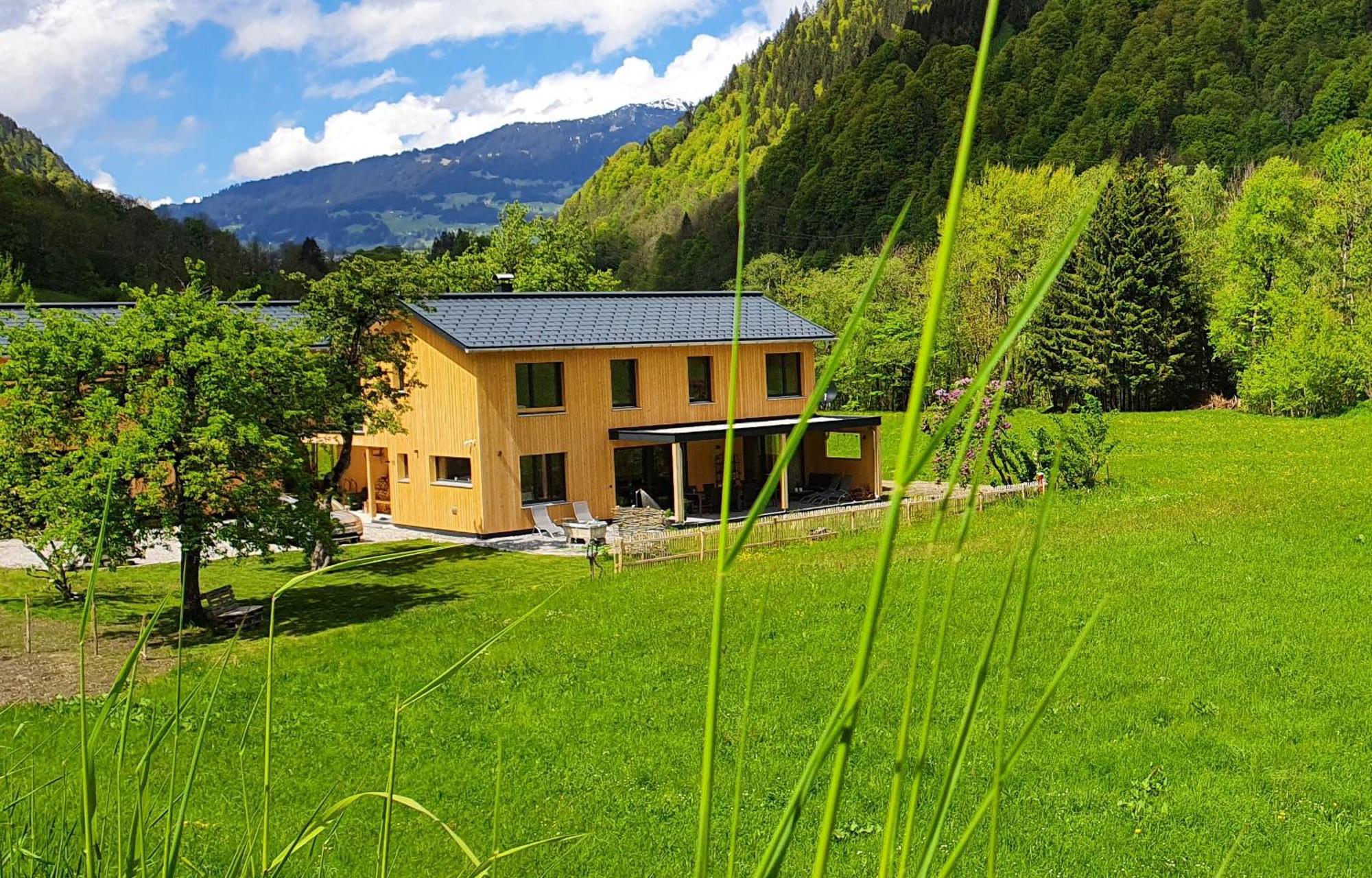 Haus Valtellina Villa Galgenul Exteriör bild
